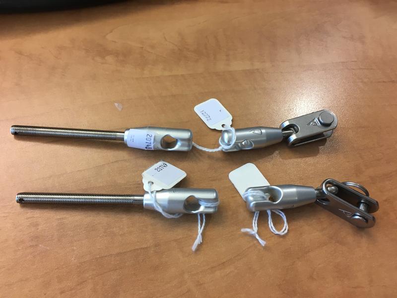 rope splice eyes for pelican hooks