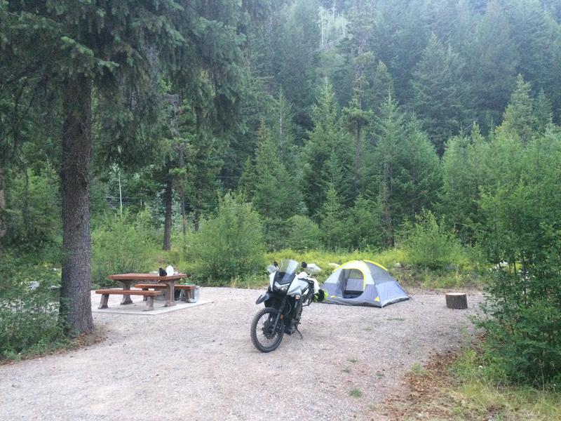 Mule Deer Campground site